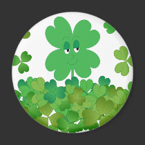 Four-Leaf Clover magnets