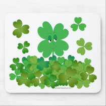 Four-Leaf Clover mousepads