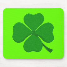 Four Leaf Clover Mousepads