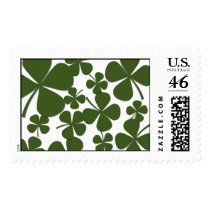 four leaf clover postage stamps