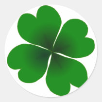 four-leaf clover stickers