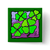 Four Leaf Clovers buttons by myhome71 Four Leaf Clovers buttons