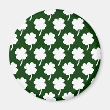 Four Leaf Clovers Magnet