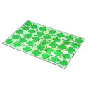 FOUR LEAF CLOVERS Placemat placemat