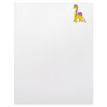 Four Legged Alien Animal Custom Letterhead
