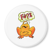 Four-lettered Frog Magnets