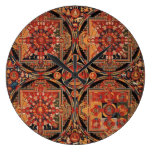 Four Mandalas wall clocks