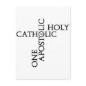 Four Marks postcards by AllCatholicShop Four Marks postcards