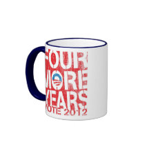 Four More Years Barack Obama Coffee Mug
