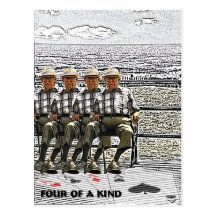 Four of a Kind Post Card