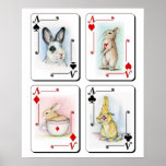 Four of a Kind Print