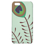 four peacock feathers iPhone 5C cases