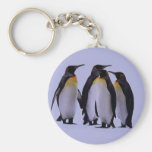 Four Penguins Key Chains