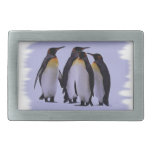 Four Penguins Rectangular Belt Buckles