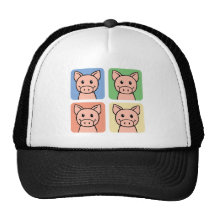 Four Pigs Hat