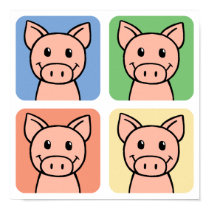 Four Pigs posters