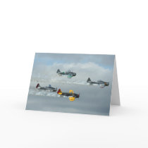 Four Planes Thank You Card