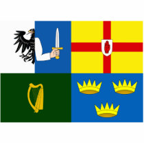 Four Province Ireland, Iraq flag Photo Sculpture