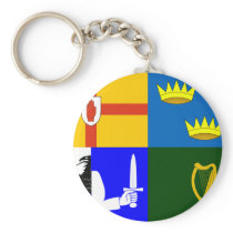 Four_Provinces_Flag Key Chains