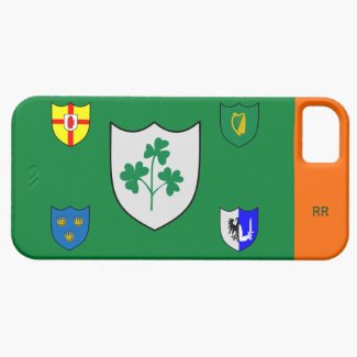 Four Provinces Of Ireland and Shamrock iPhone 5 iPhone 5  Cases