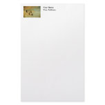 Four Ravens Flying Personalized Stationery