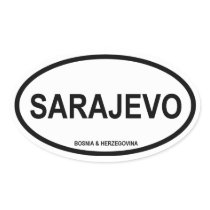 FOUR Sarajevo Stickers