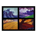 Four Seasons - Four Elements posters