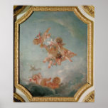 Four Seasons in the Salle du Conseil  - Spring Poster