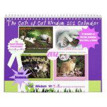 Four Seasons of Cat Wisdom 101 Calendar