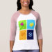 Ladies 3/4 Sleeve Raglan (Fitted)