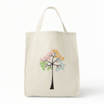 Four Seasons Tree Custom Summer Gift Tote / Bag by fat_fa_tin Four Seasons Tree Custom Summer Gift Tote / Bag