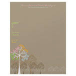 Four Seasons Trees Business Letterhead Template