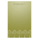 Four Seasons Trees White Note Card Stationery by fat_fa_tin Four Seasons Trees White Note Card Stationery
