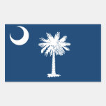 FOUR South Carolina Flag Stickers