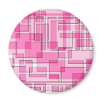 Four Square Magnet by ilaiseven Four Square Magnet