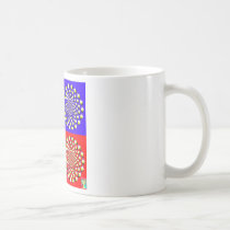 Four Squares Coffee Mug mugs