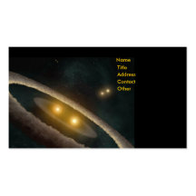 Four Suns Business Card Template
