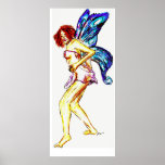 four toed faery 004 poster