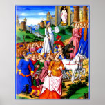 "Four Unicorns lead the Procession" posters