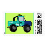 Four Wheel Fun Postage Stamp