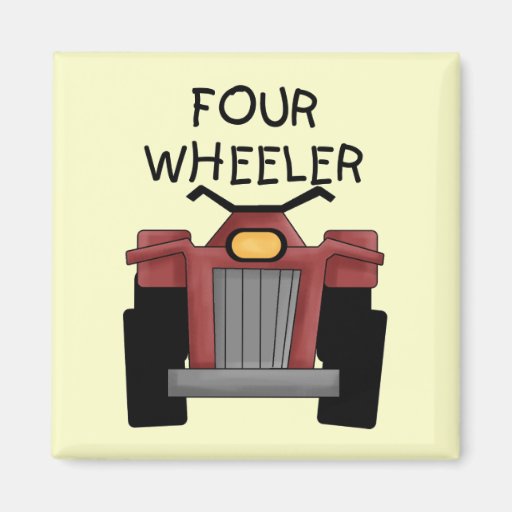 Four Wheeler Tshirts and Gifts Fridge Magnet