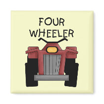 Four Wheeler Tshirts and Gifts Fridge Magnet