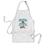 four wheels ve the body apron