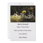 Four White Trikes Invite