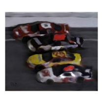 Four Wide NASCAR Prints