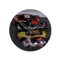 Four Wide Wall Clock