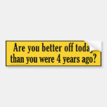 four-years-ago bumper stickers