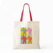 Four Zombies Andy Warhol Style Bags