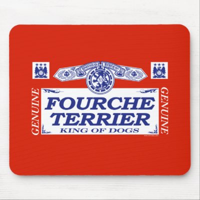 Fourche Terrier Mouse Mats by dogbreedz