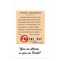 Fourth Amendment posters
